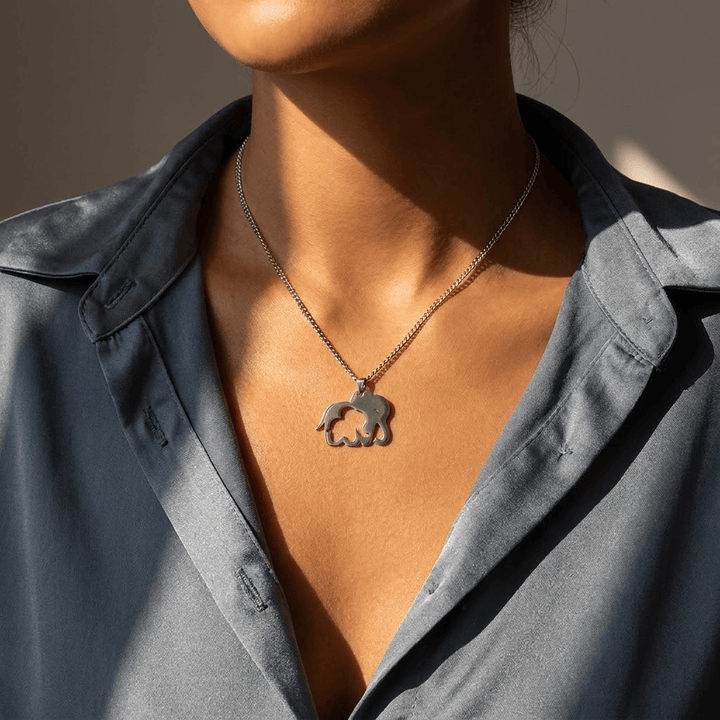 Mama Elephant Necklace