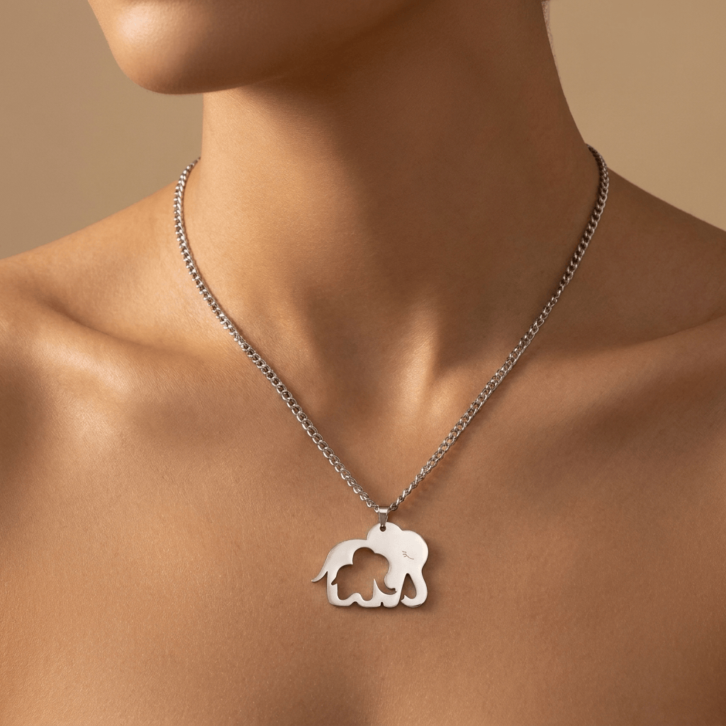 Mama Elephant Necklace