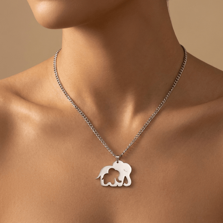 Mama Elephant Necklace