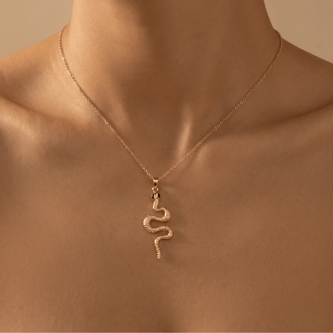 Gold Serpent Necklace
