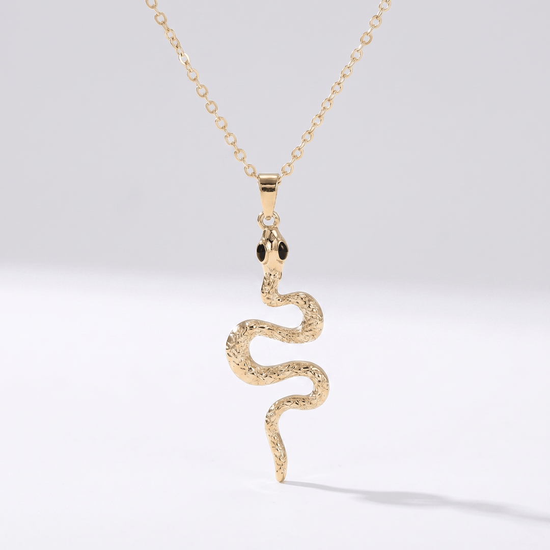 Gold Serpent Necklace