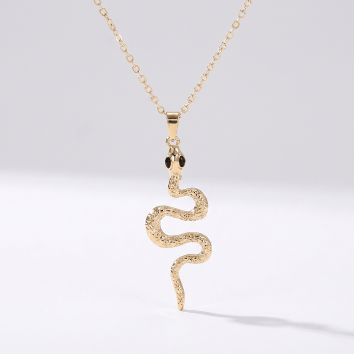Gold Serpent Necklace