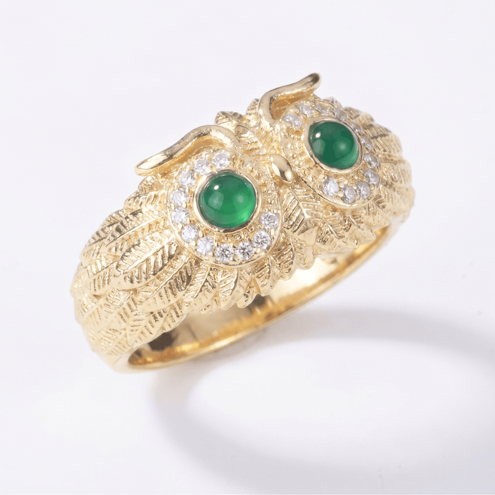 Wild Owl Ring - (ADJUSTABLE)