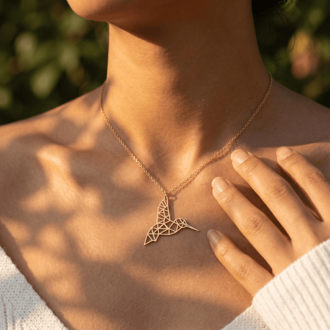 Wild Hummingbird Necklace