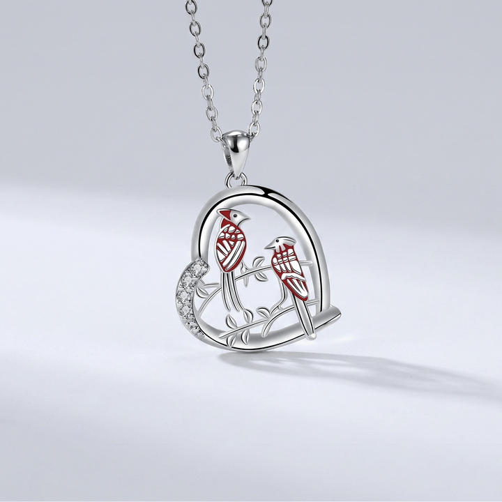 Twin Birds Necklace
