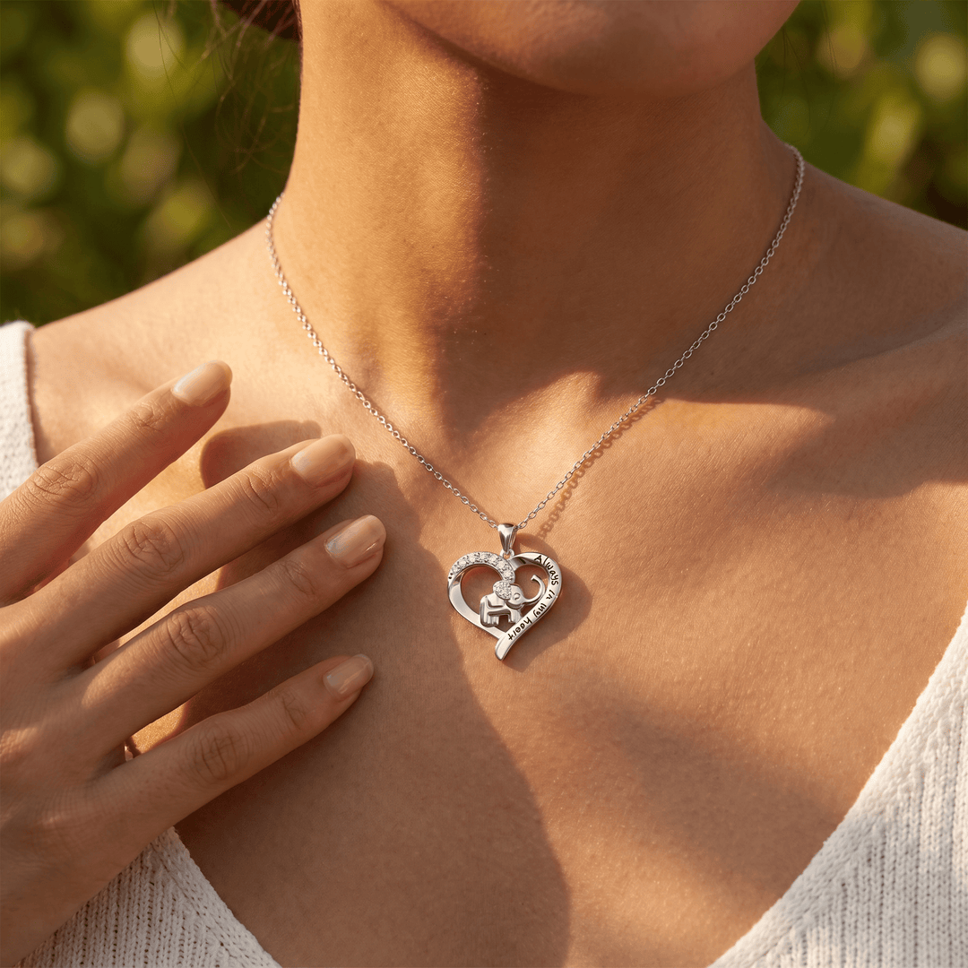 Trunkful Of Love Elephant Necklace