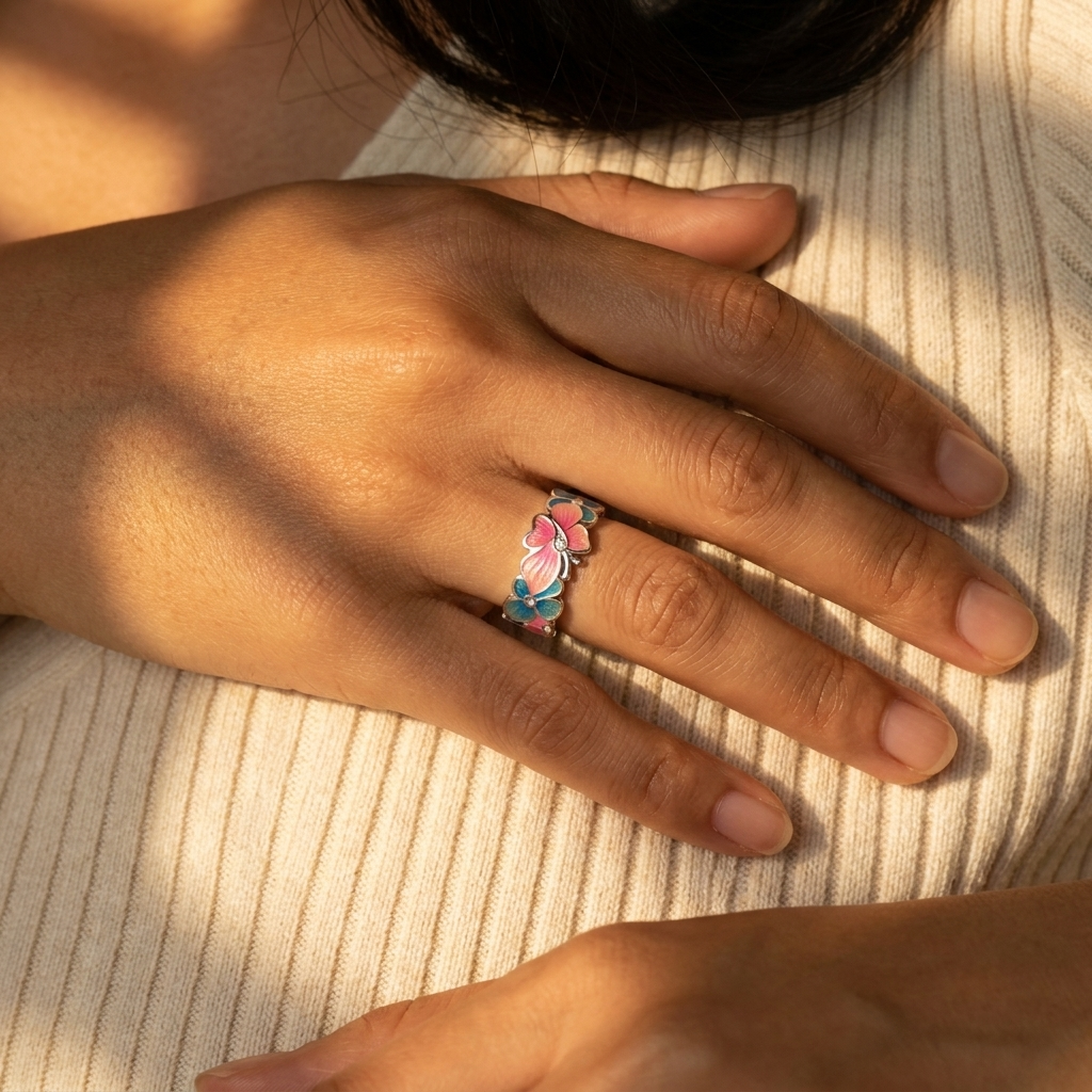 Free Spirit Butterfly Ring