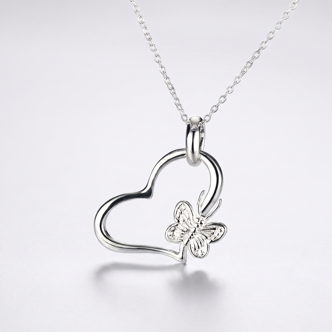 Resting Wings Butterfly Necklace