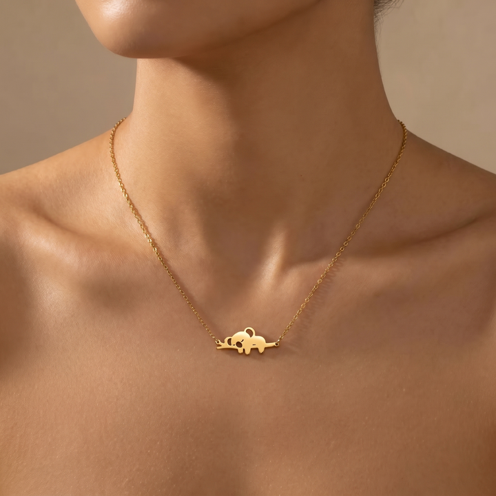 Branch Nap Koala Necklace