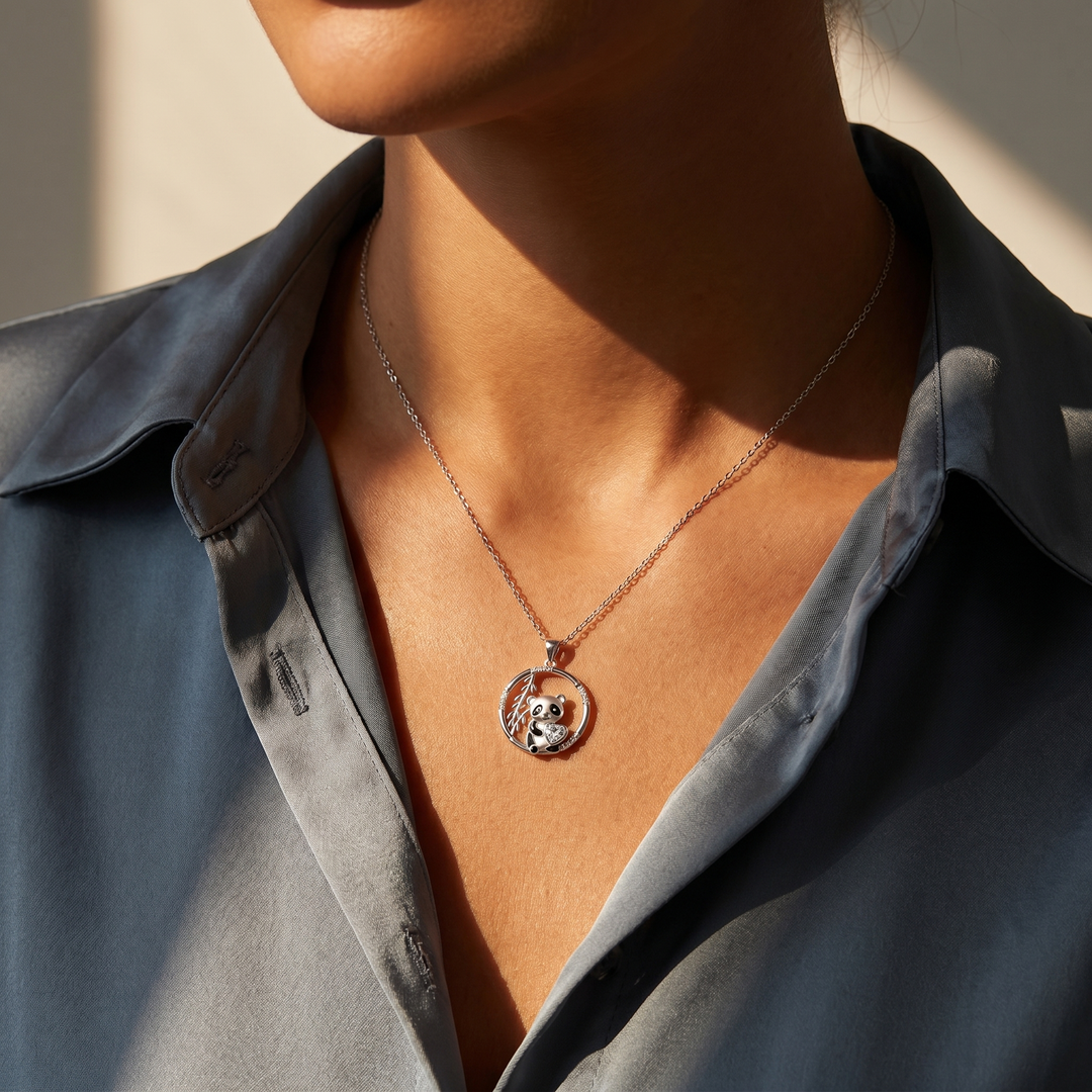 Little Panda Wish Necklace