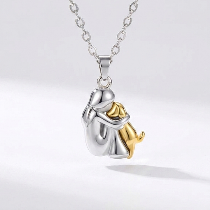 Safe in My Arms Dog Necklace