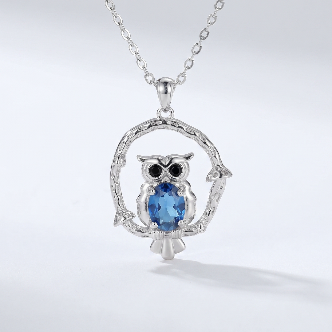 Midnight Owl Necklace
