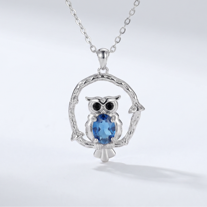 Midnight Owl Necklace