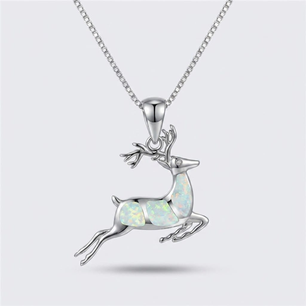 Arctic Deer Necklace