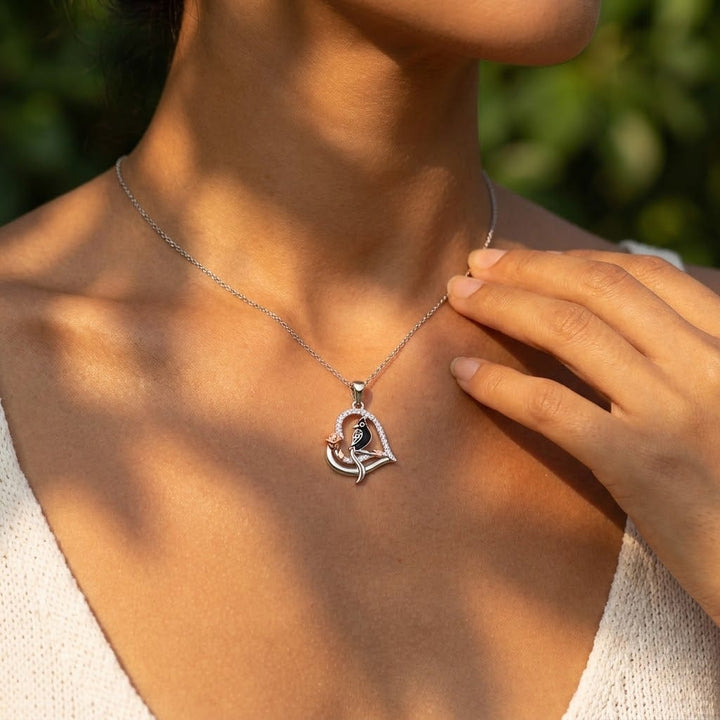 Starlight Cardinal Necklace