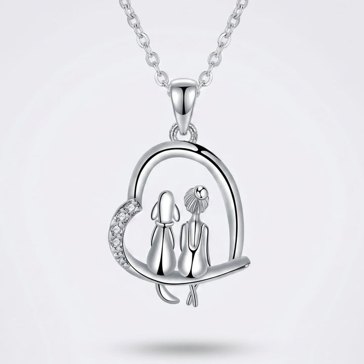 Always By My Side Dog Necklace