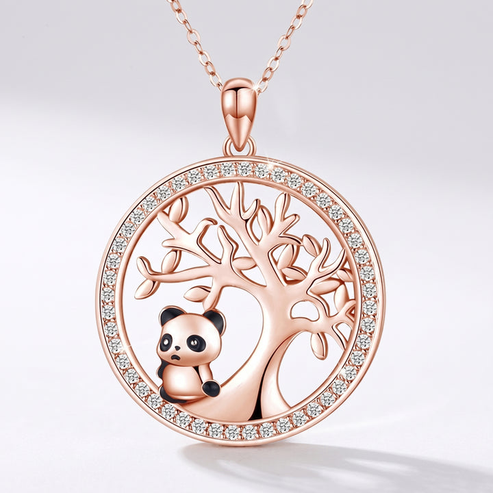 Rooted Panda Necklace