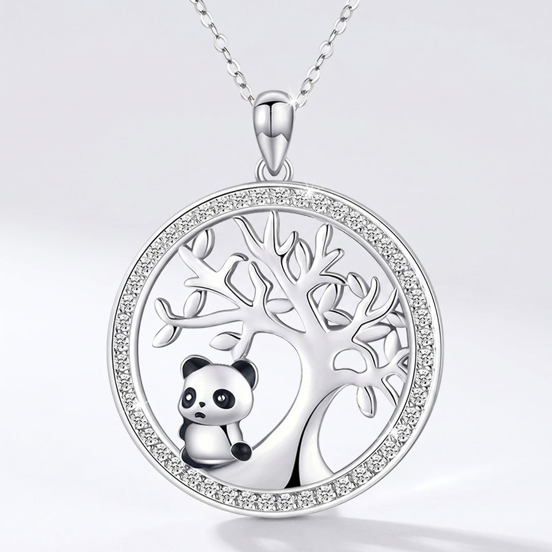 Rooted Panda Necklace