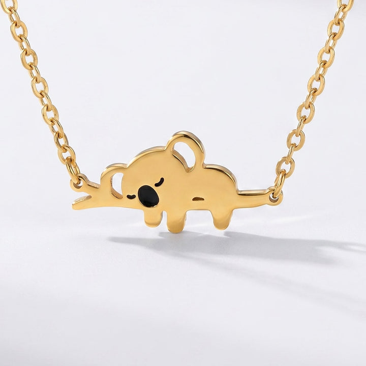 Branch Nap Koala Necklace