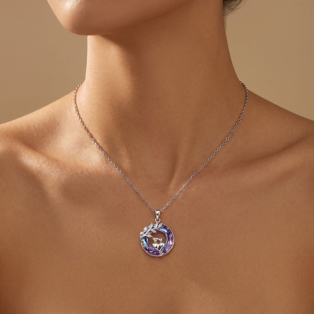 Aurora Mama Cat Necklace