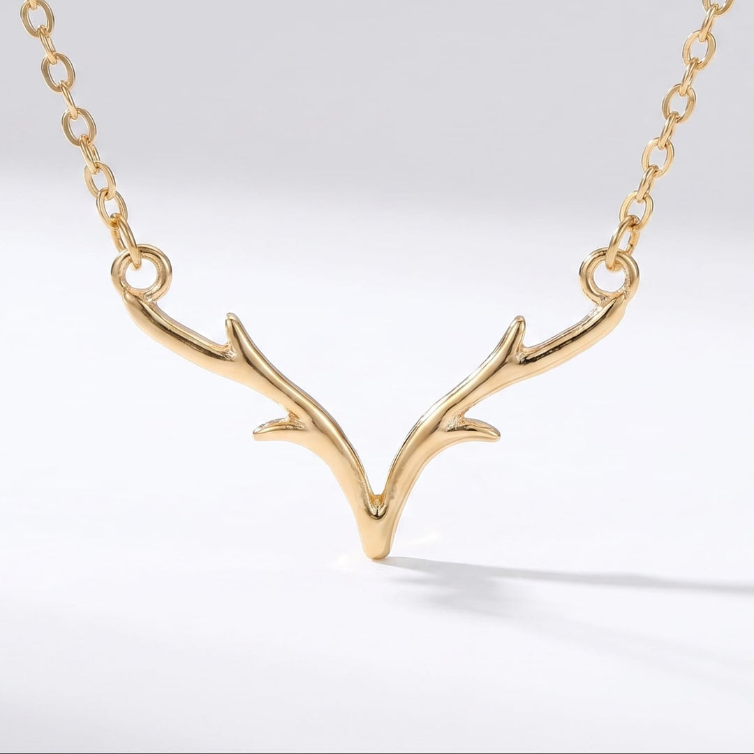 Wild &amp; Free Antler Necklace