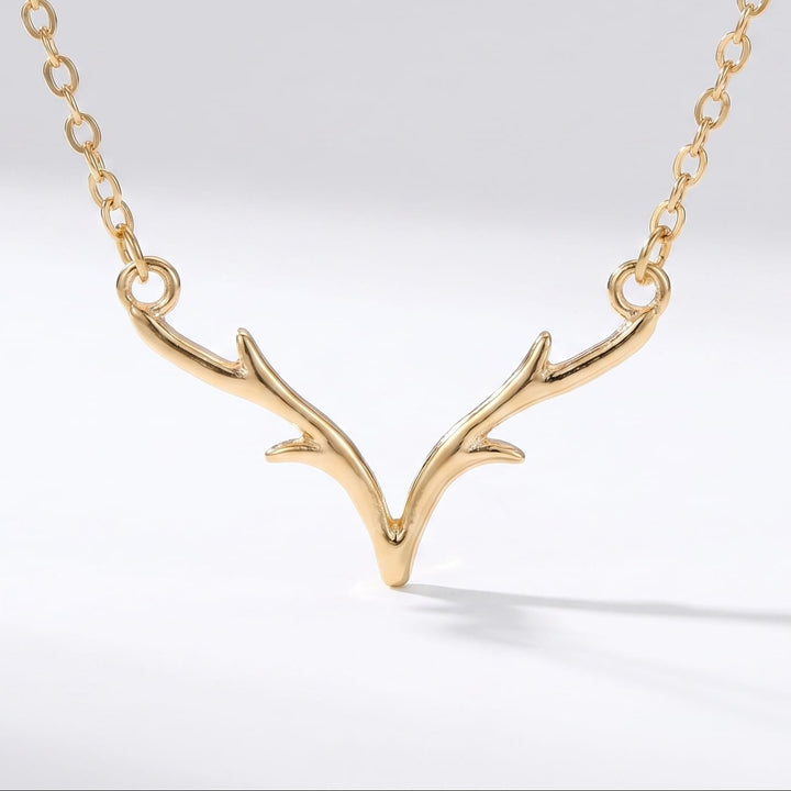 Wild &amp; Free Antler Necklace