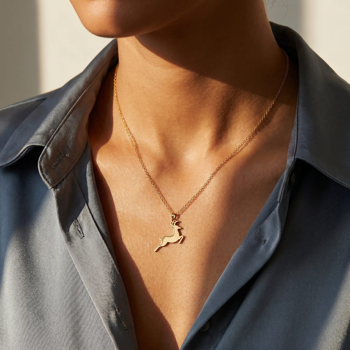 Wild Deer Necklace