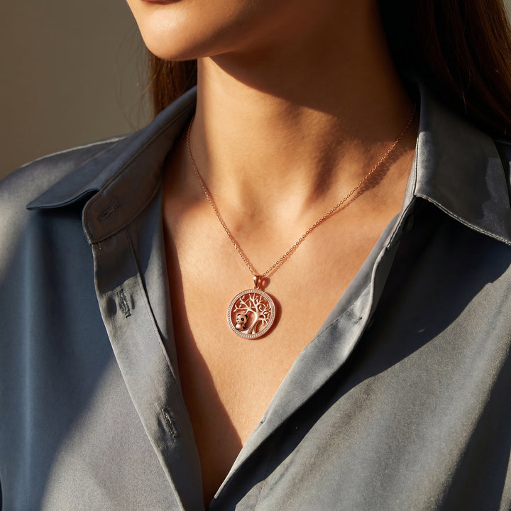 Rooted Panda Necklace