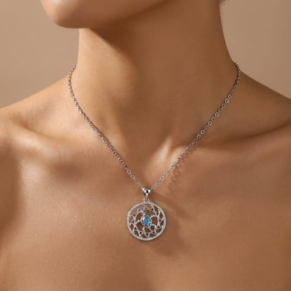 Tidekeeper Turtle Necklace