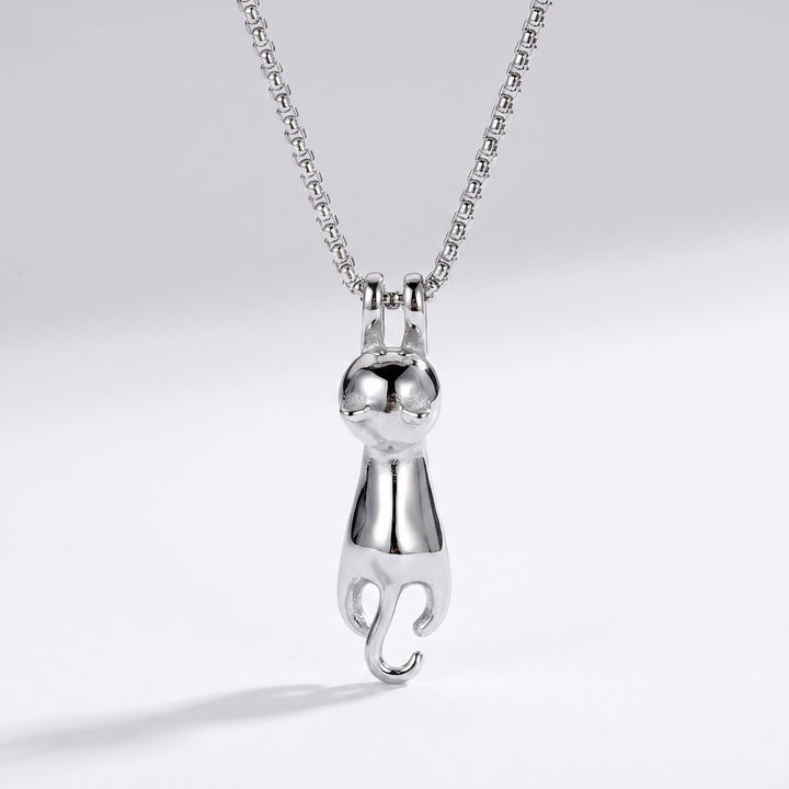 Hanging Cat Necklace