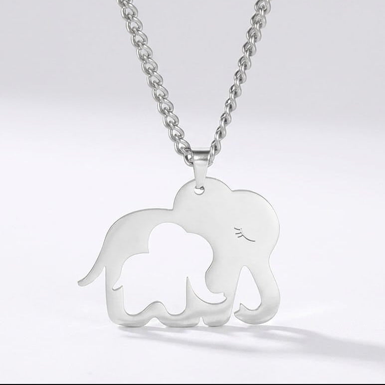 Mama Elephant Necklace