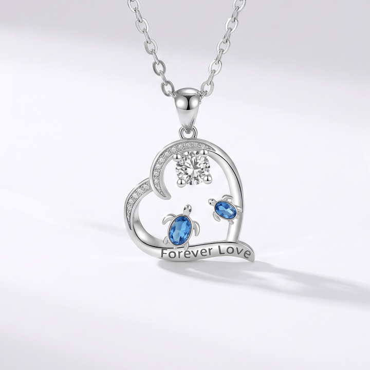 Turtle Love Necklace
