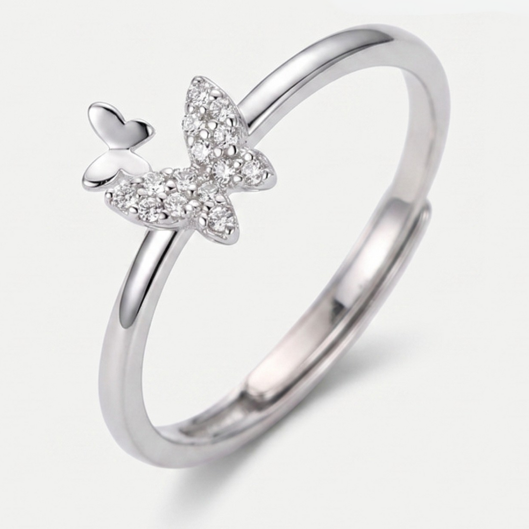 Dainty Wings Butterfly Ring - (ADJUSTABLE)