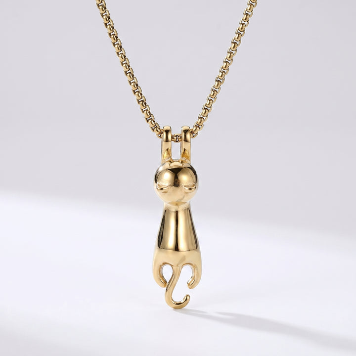 Hanging Cat Necklace