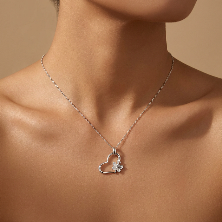 Resting Wings Butterfly Necklace