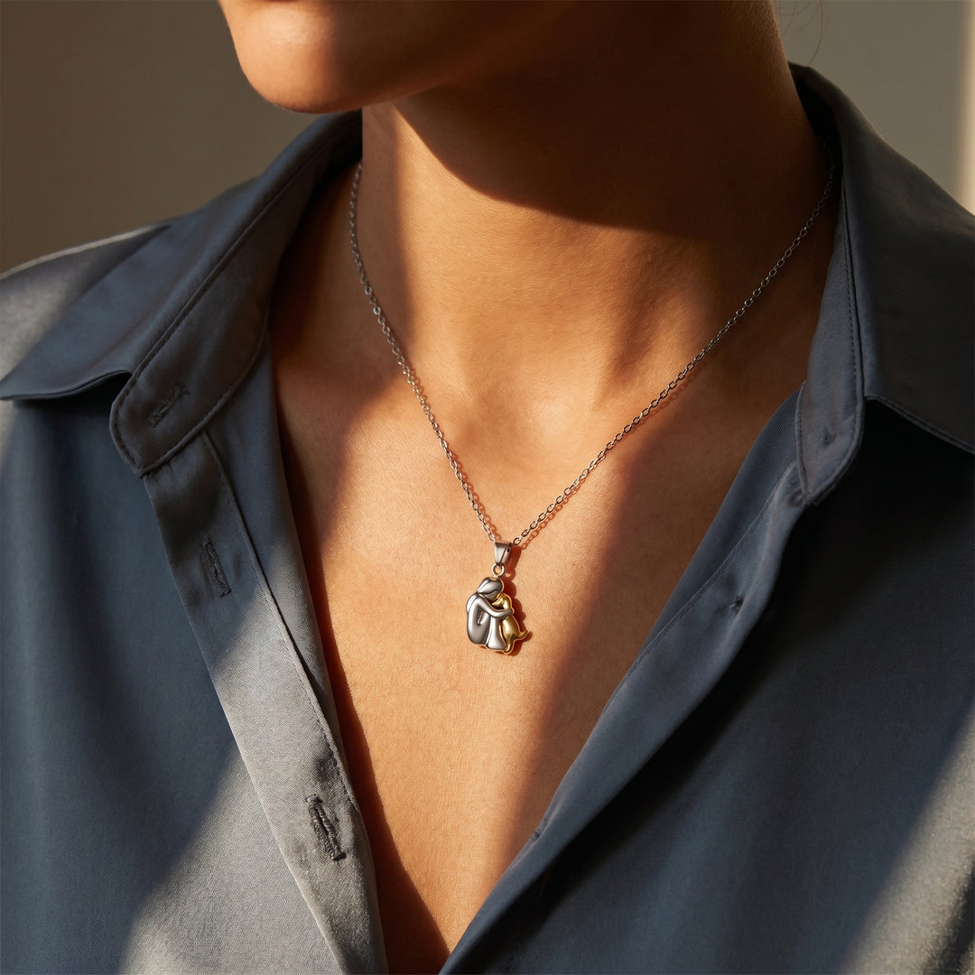 Safe in My Arms Dog Necklace