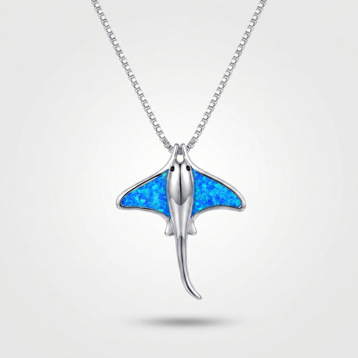 Ocean Glider Manta Necklace