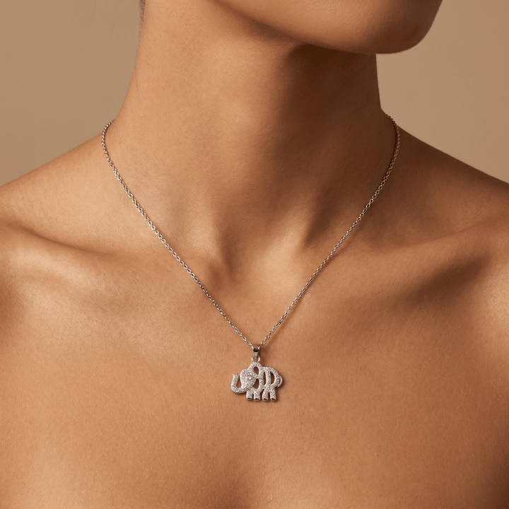 Sparkle Elephant Necklace