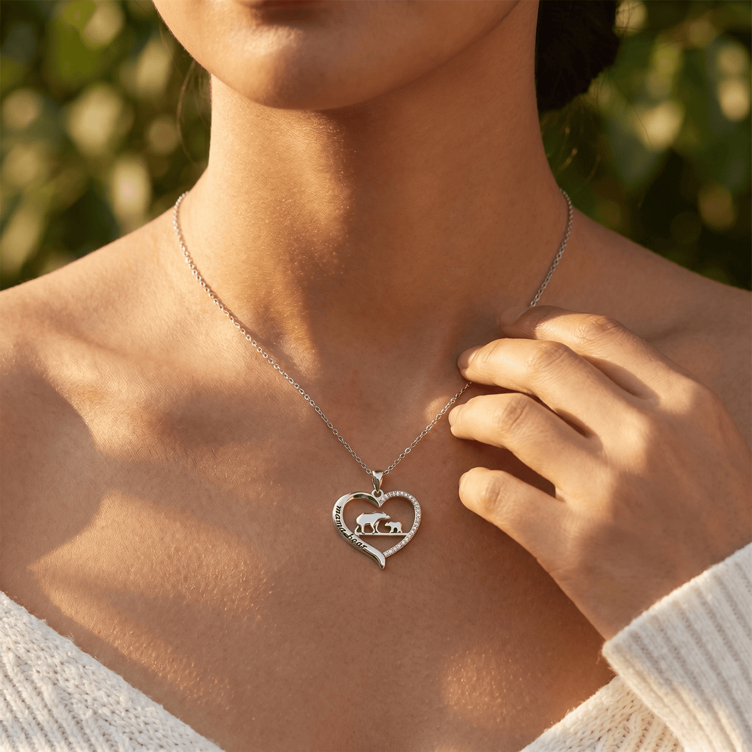 Mama &amp; Cub Forever Necklace
